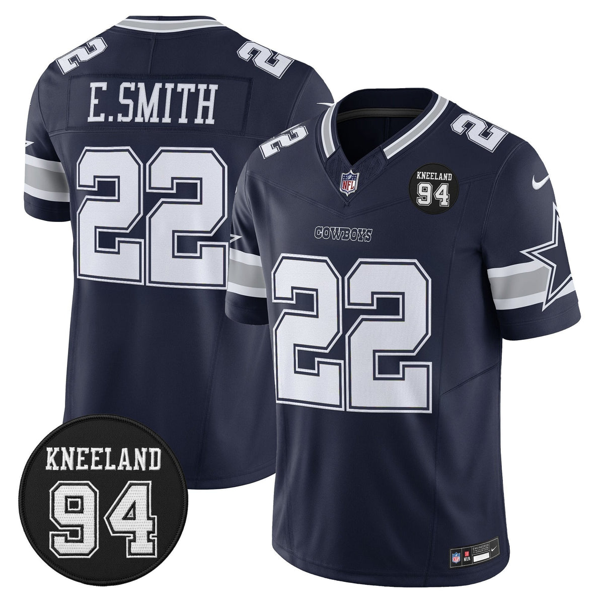 DAL #94 Marshawn Kneeland Memorial Patch Vapor Limited Jersey