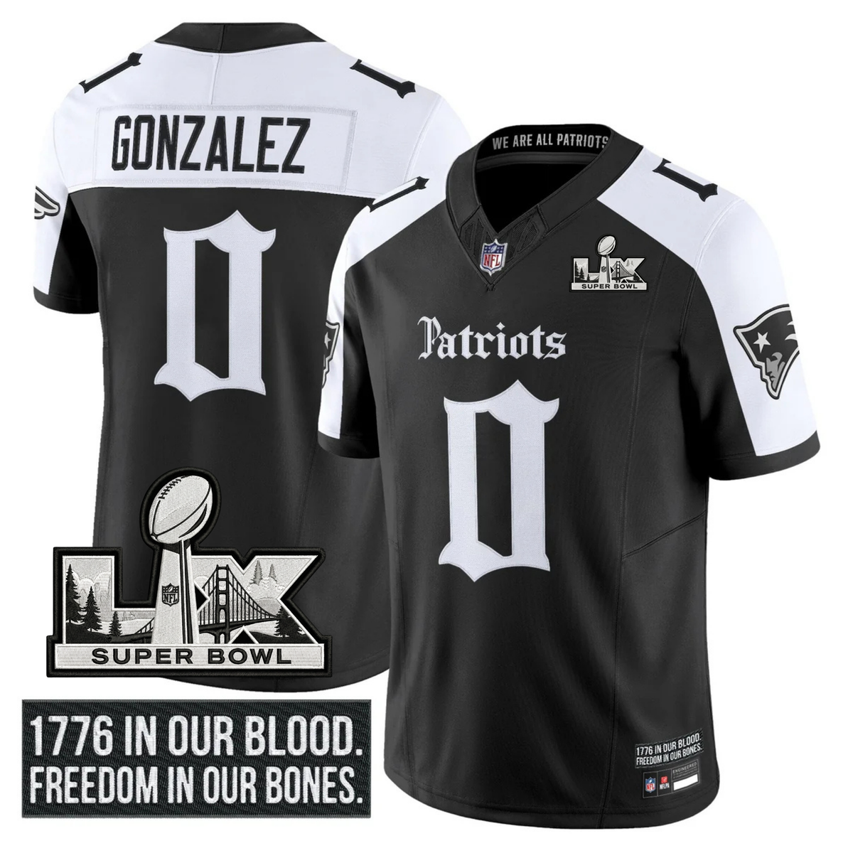 NE SB LX Patch Vapor Limited Gothic Jersey