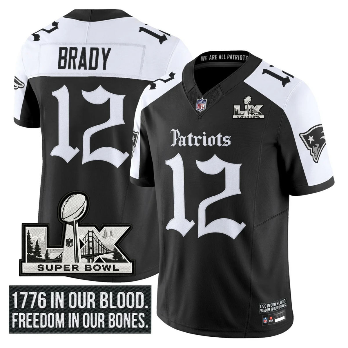 NE SB LX Patch Vapor Limited Gothic Jersey