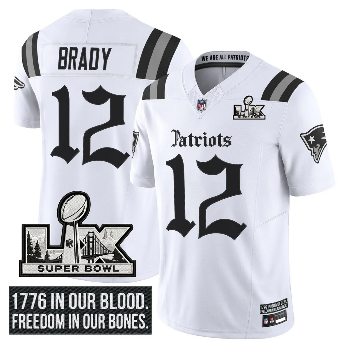 NE SB LX Patch Vapor Limited Gothic Jersey