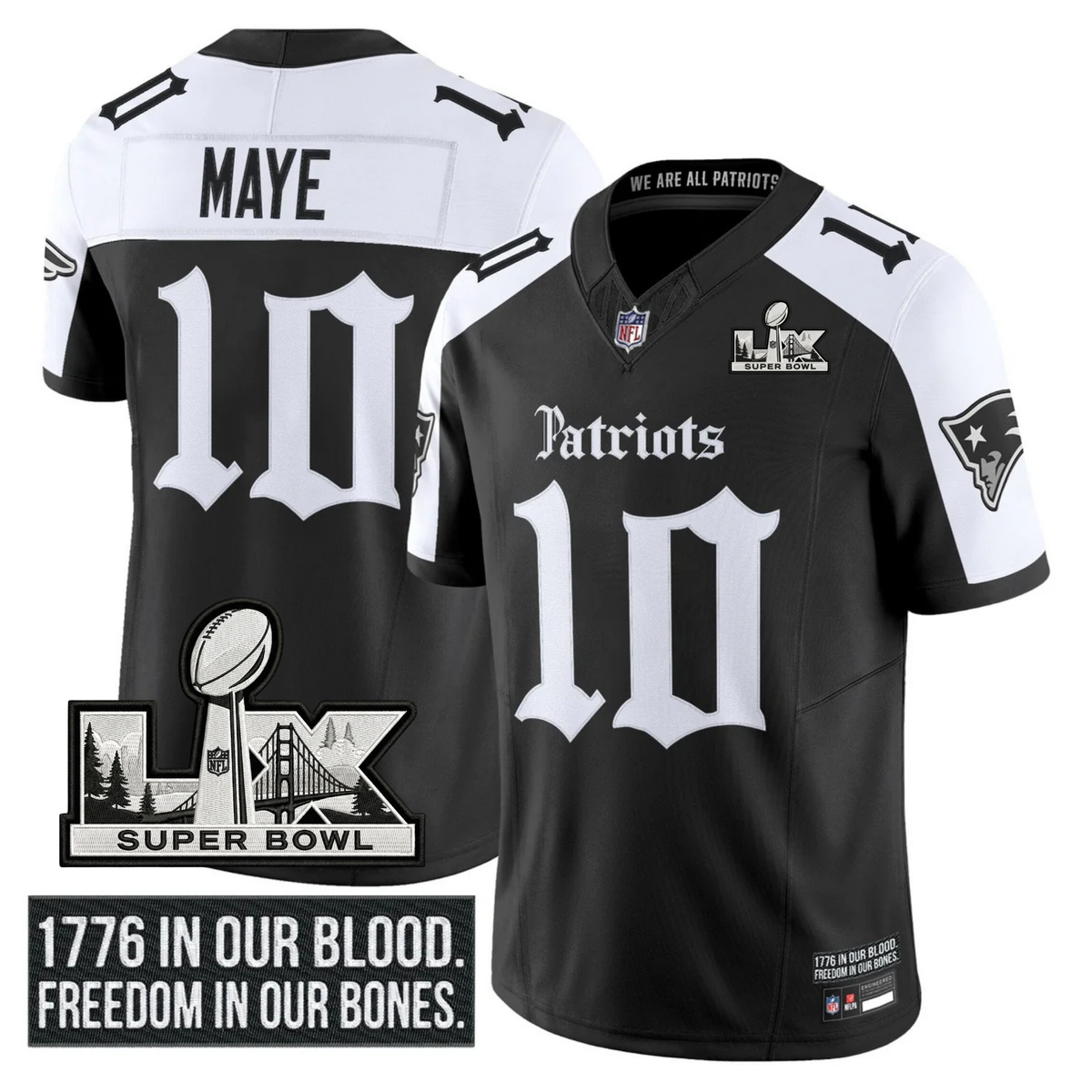 NE SB LX Patch Vapor Limited Gothic Jersey