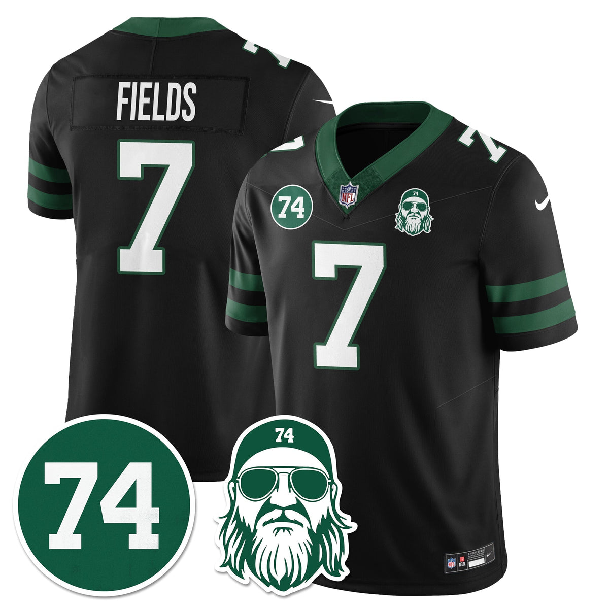 NYJ Vapor Limited Jersey - Nick Mangold Patch