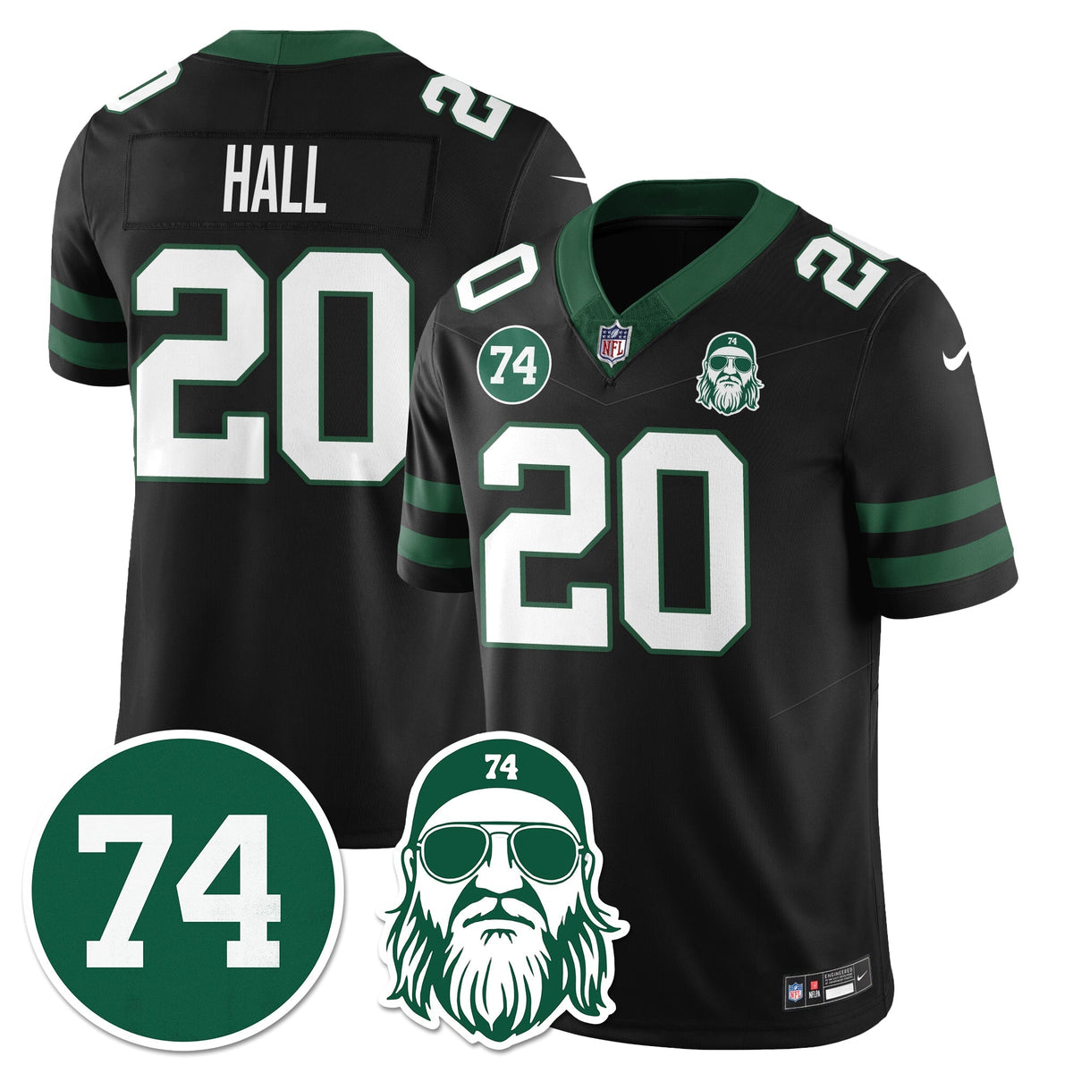 NYJ Vapor Limited Jersey - Nick Mangold Patch