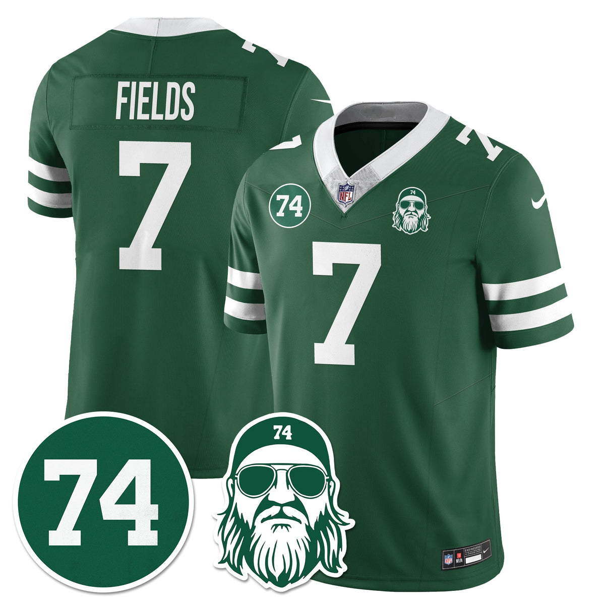 NYJ Vapor Limited Jersey - Nick Mangold Patch