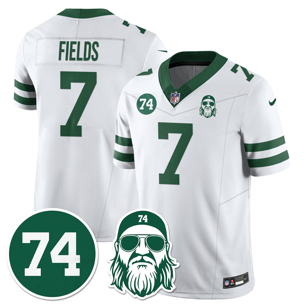 NYJ Vapor Limited Jersey - Nick Mangold Patch