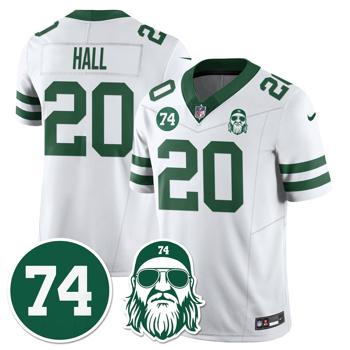 NYJ Vapor Limited Jersey - Nick Mangold Patch