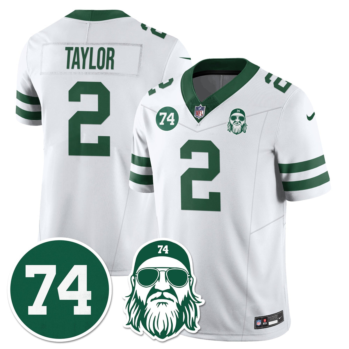 NYJ Vapor Limited Jersey - Nick Mangold Patch