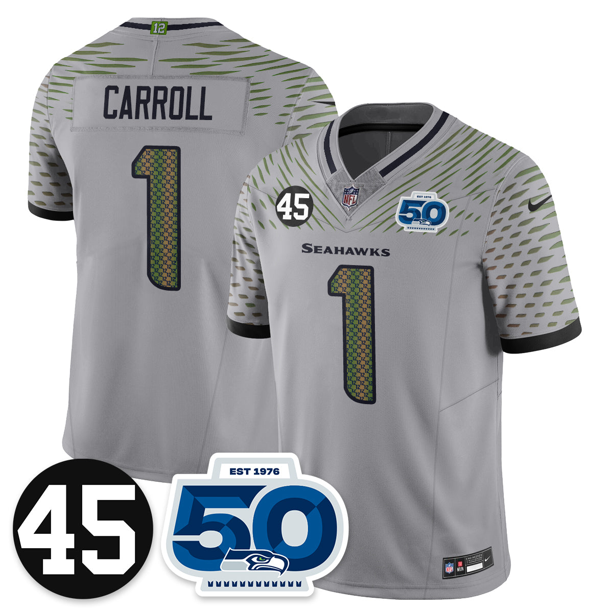 SEA Vapor Limited Jersey - Honor Kenny Easley