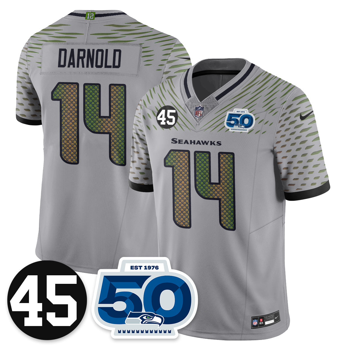 SEA Vapor Limited Jersey - Honor Kenny Easley