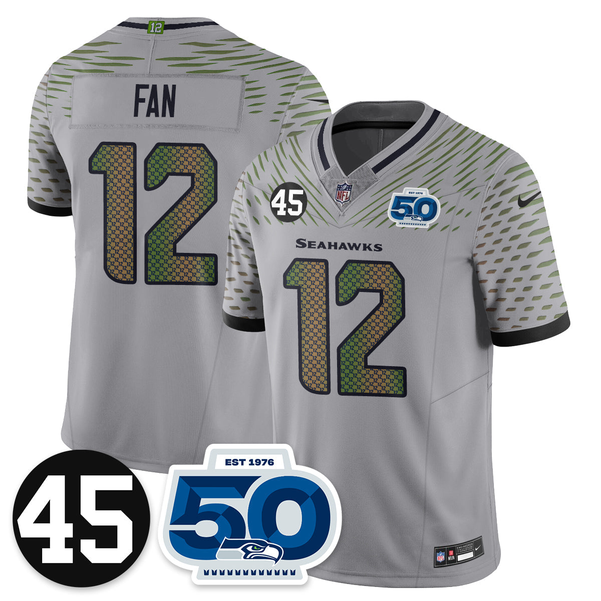 SEA Vapor Limited Jersey - Honor Kenny Easley