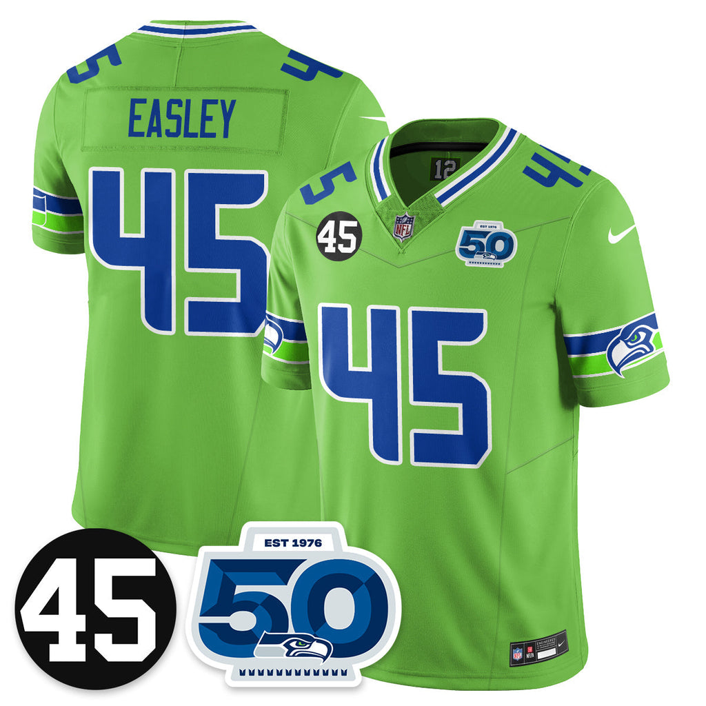 SEA Vapor Limited Jersey - Honor Kenny Easley