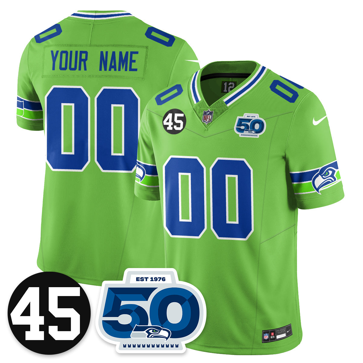 SEA Vapor Limited Jersey - Honor Kenny Easley