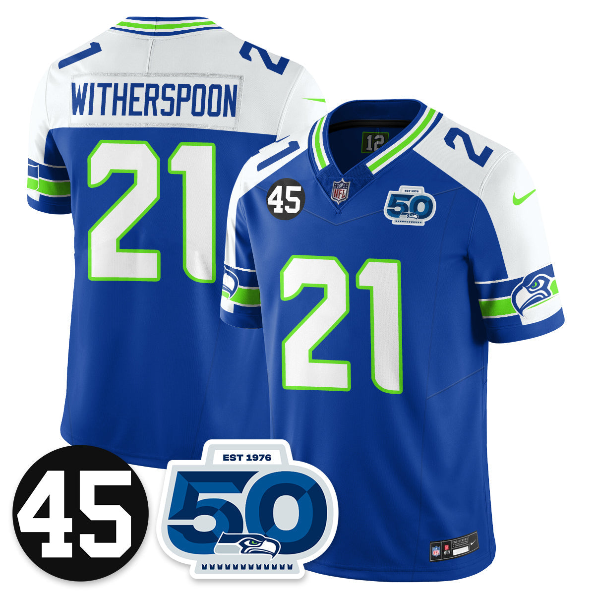 SEA Vapor Limited Jersey - Honor Kenny Easley