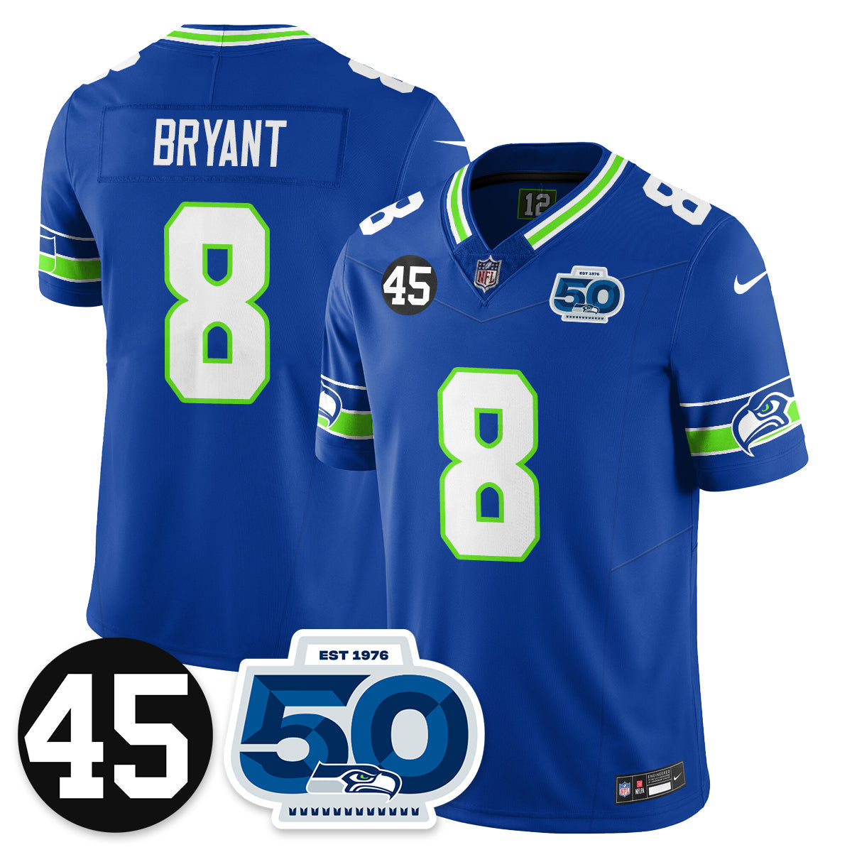 SEA Vapor Limited Jersey - Honor Kenny Easley