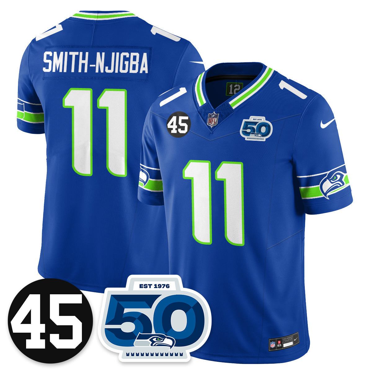 SEA Vapor Limited Jersey - Honor Kenny Easley