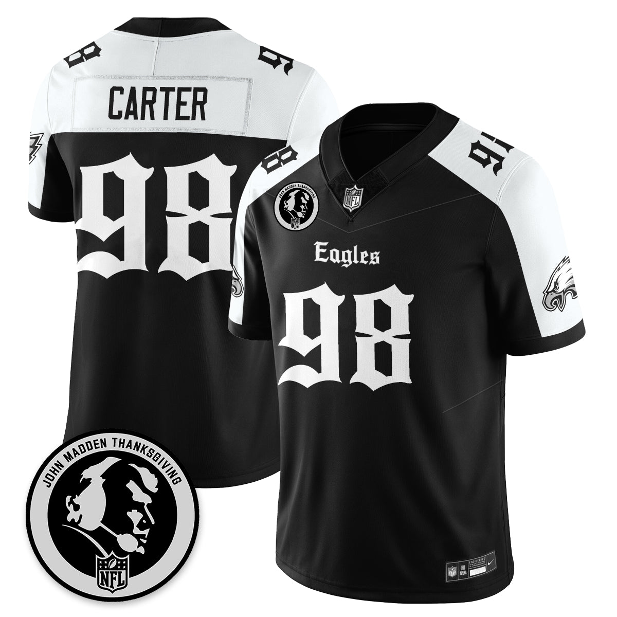 PHI Gothic Vapor Limited Jersey - John Madden Patch