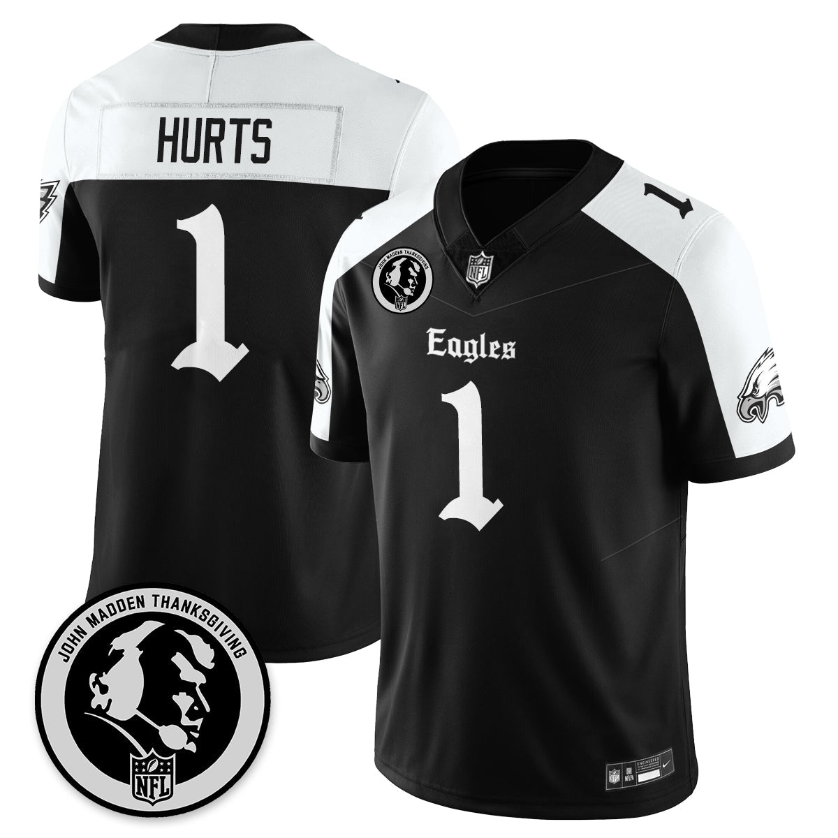 PHI Gothic Vapor Limited Jersey - John Madden Patch