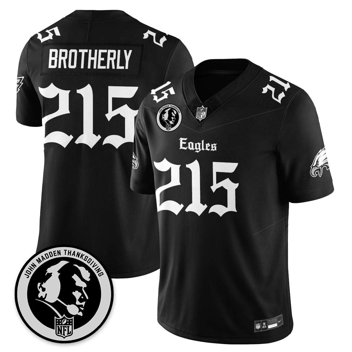 PHI Gothic Vapor Limited Jersey - John Madden Patch