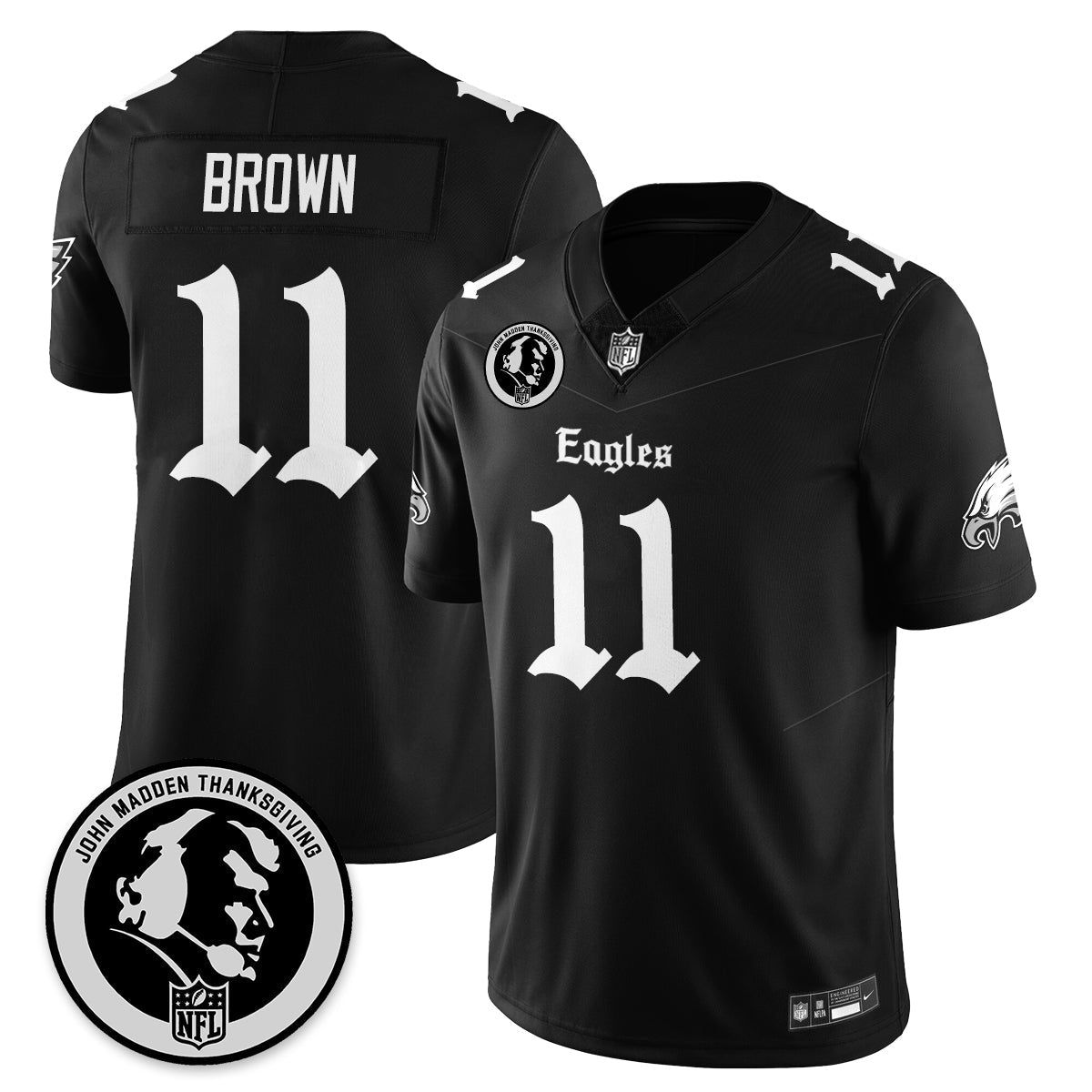 PHI Gothic Vapor Limited Jersey - John Madden Patch