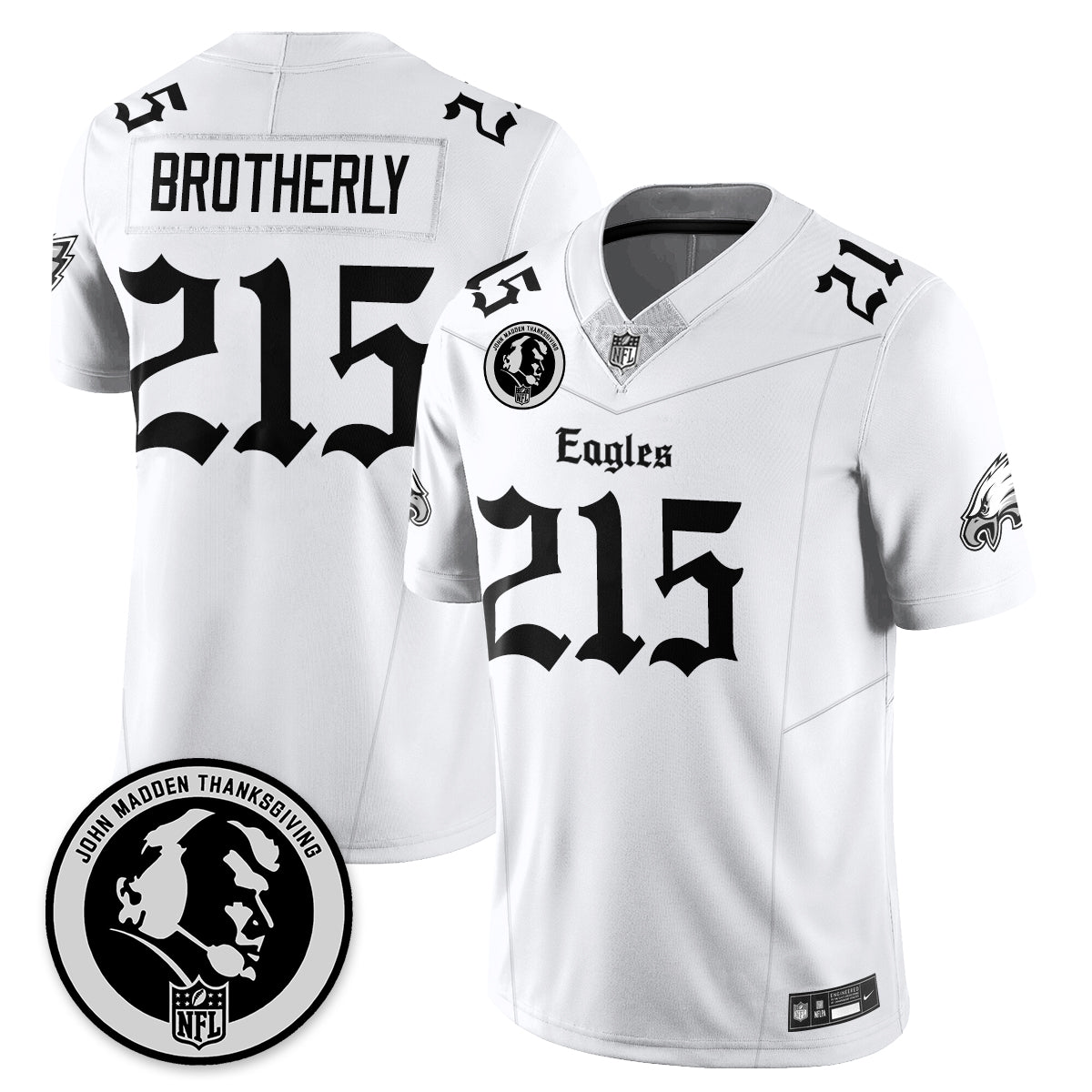 PHI Gothic Vapor Limited Jersey - John Madden Patch
