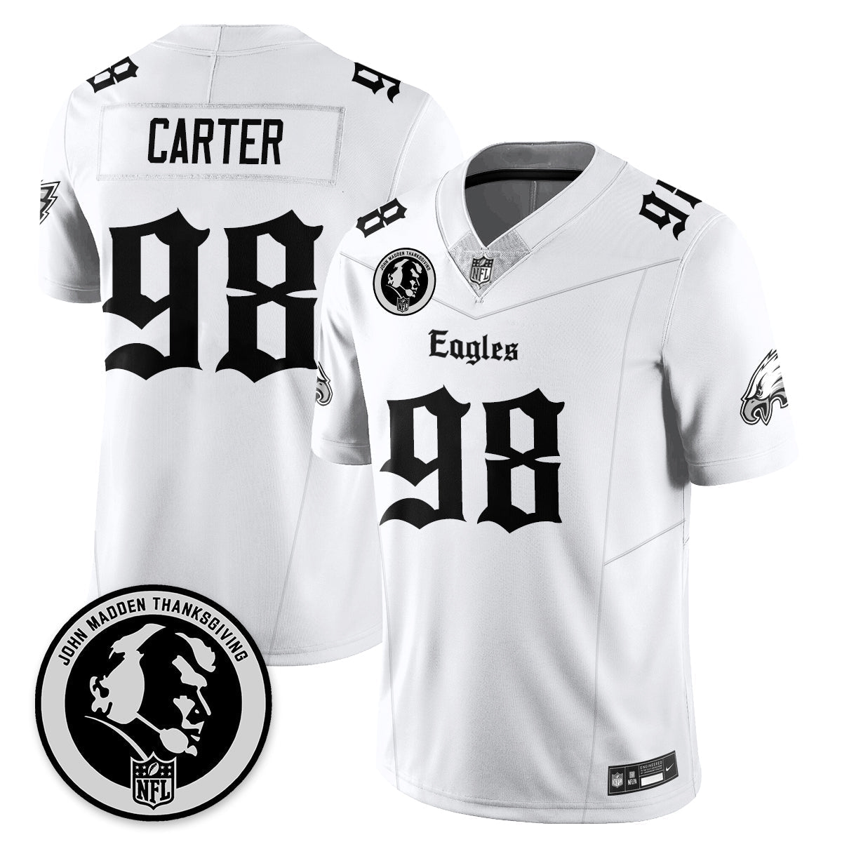 PHI Gothic Vapor Limited Jersey - John Madden Patch