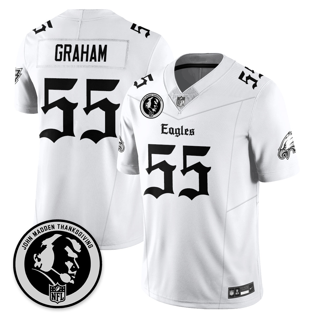 PHI Gothic Vapor Limited Jersey - John Madden Patch