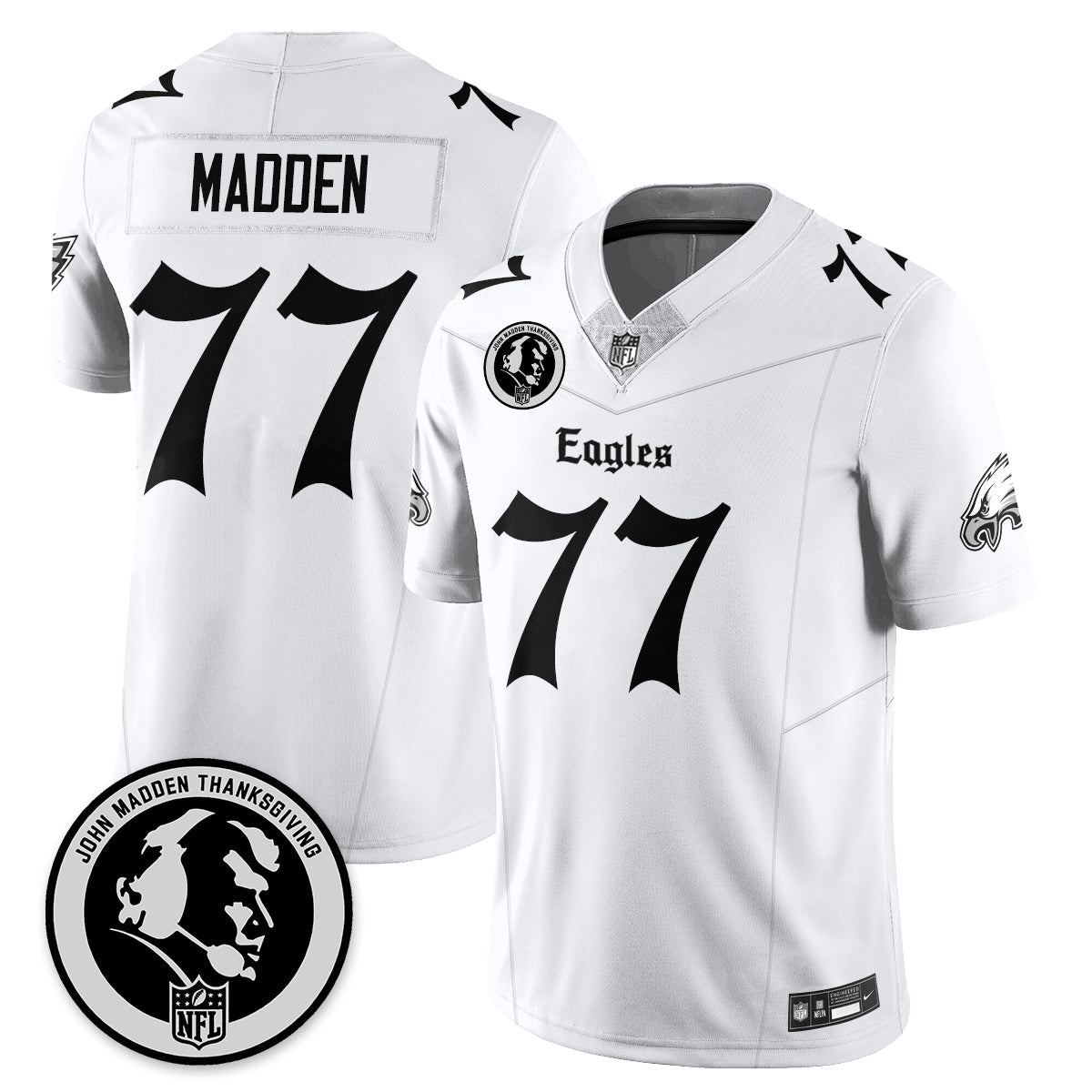 PHI Gothic Vapor Limited Jersey - John Madden Patch