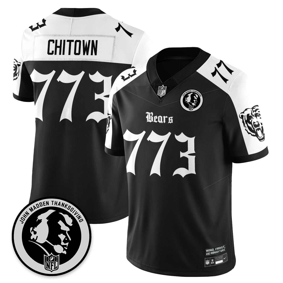CHI Gothic Vapor Limited Jersey - John Madden Patch