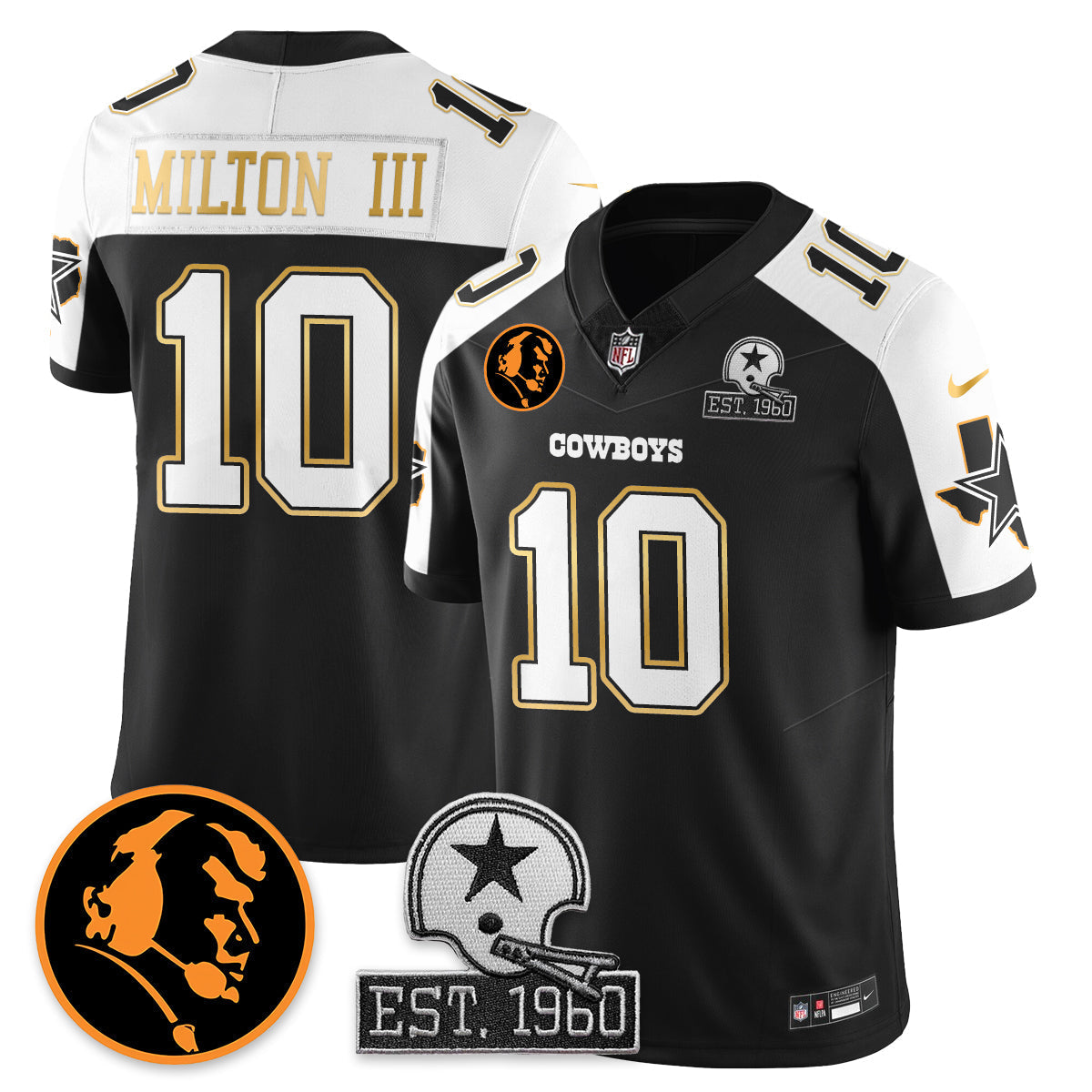 DAL Vapor Limited Gold Jersey - John Madden Patch