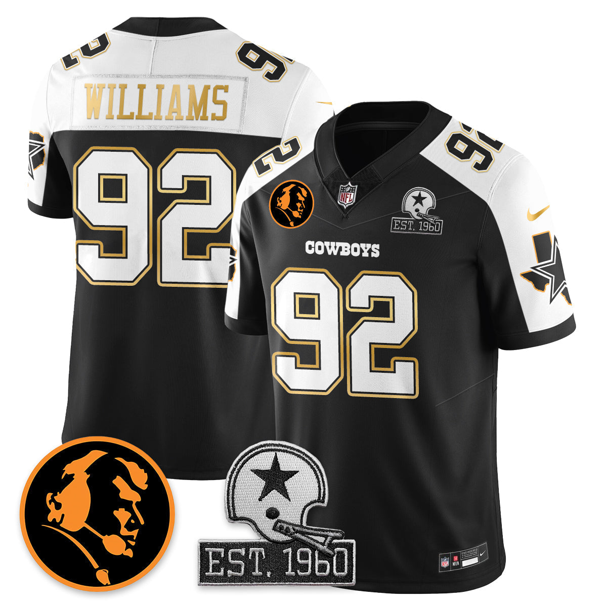 DAL Vapor Limited Gold Jersey - John Madden Patch