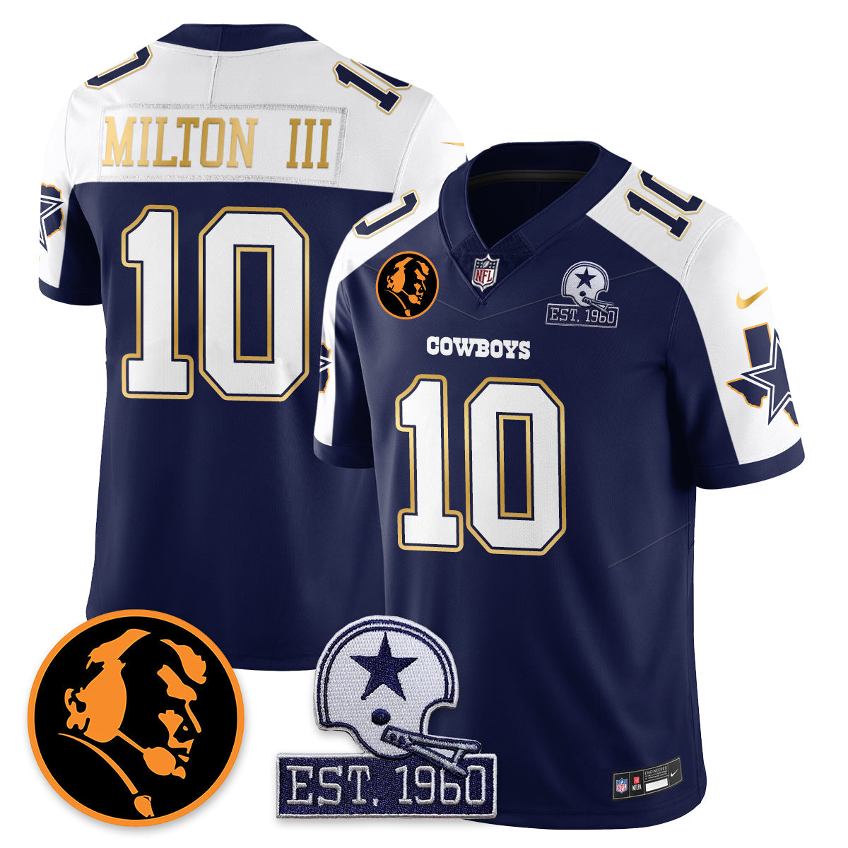 DAL Vapor Limited Gold Jersey - John Madden Patch