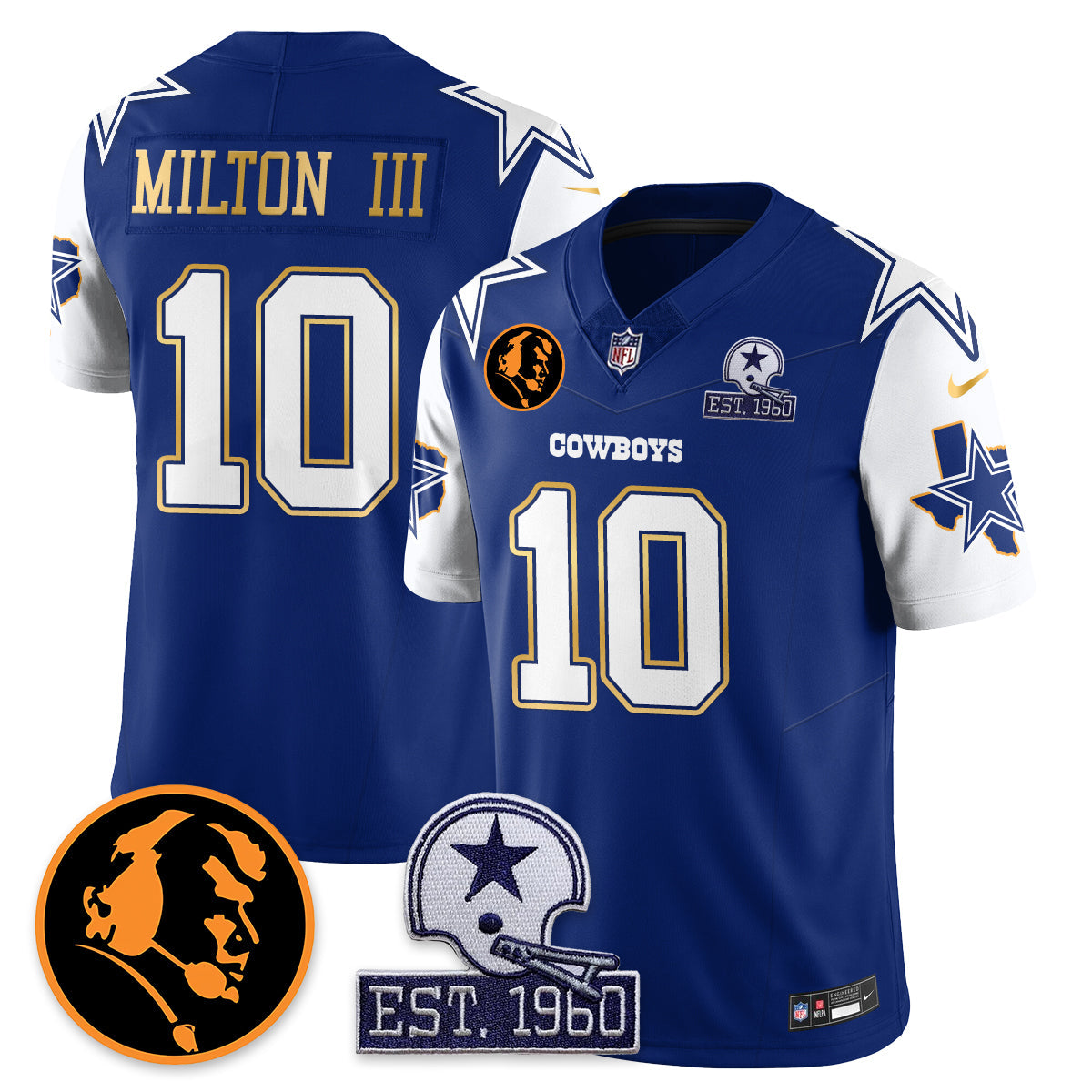 DAL Vapor Limited Gold Jersey - John Madden Patch