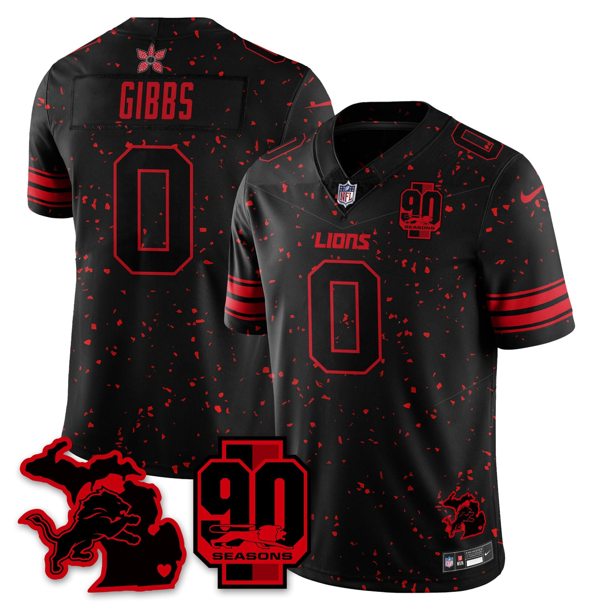 DET 'Stranger Things Edition' Vapor Limited Jersey