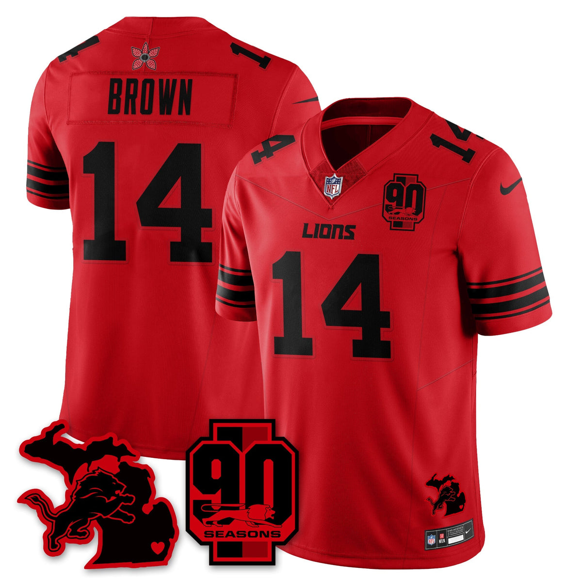 DET 'Stranger Things Edition' Vapor Limited Jersey