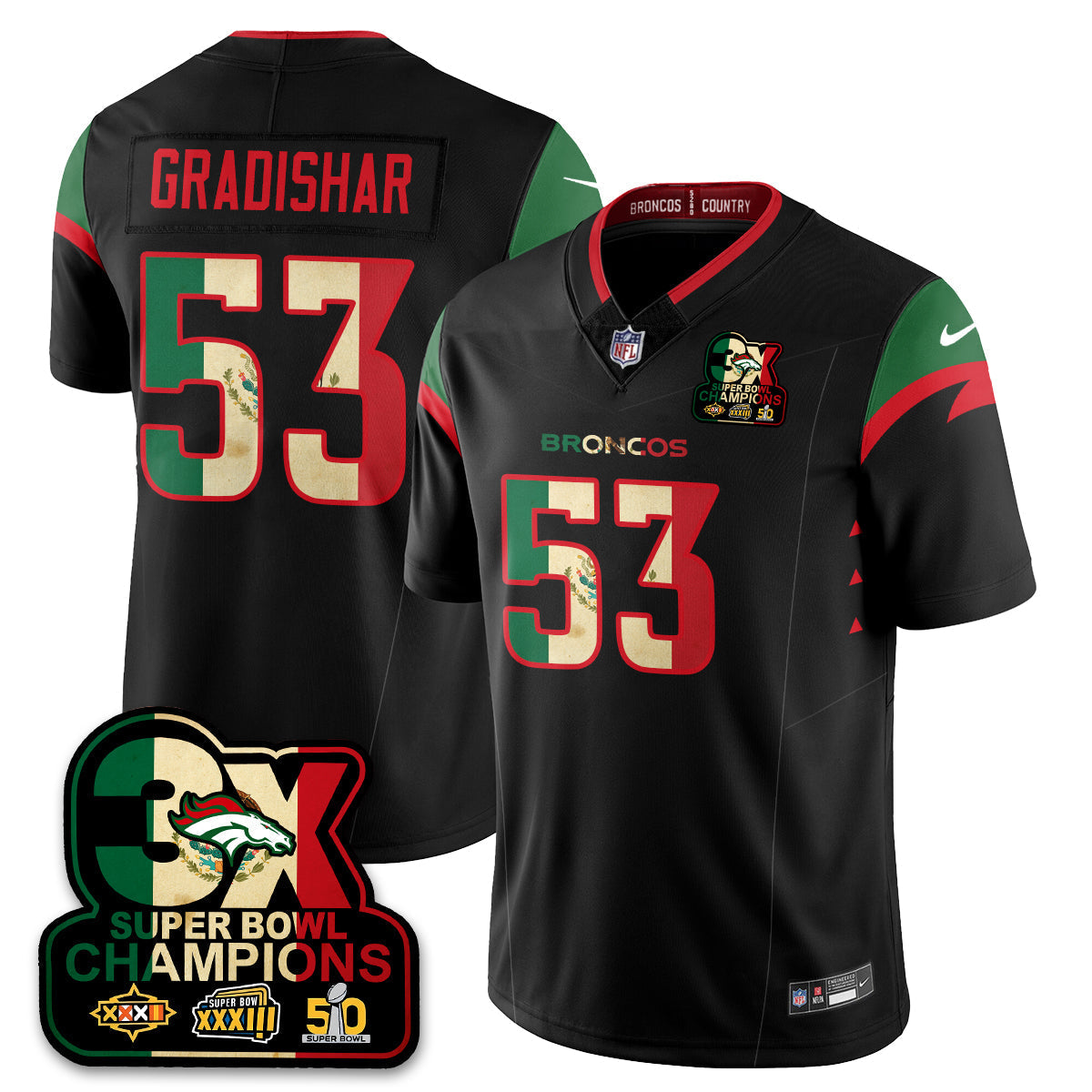 DEN Mexico Vapor Limited Jersey