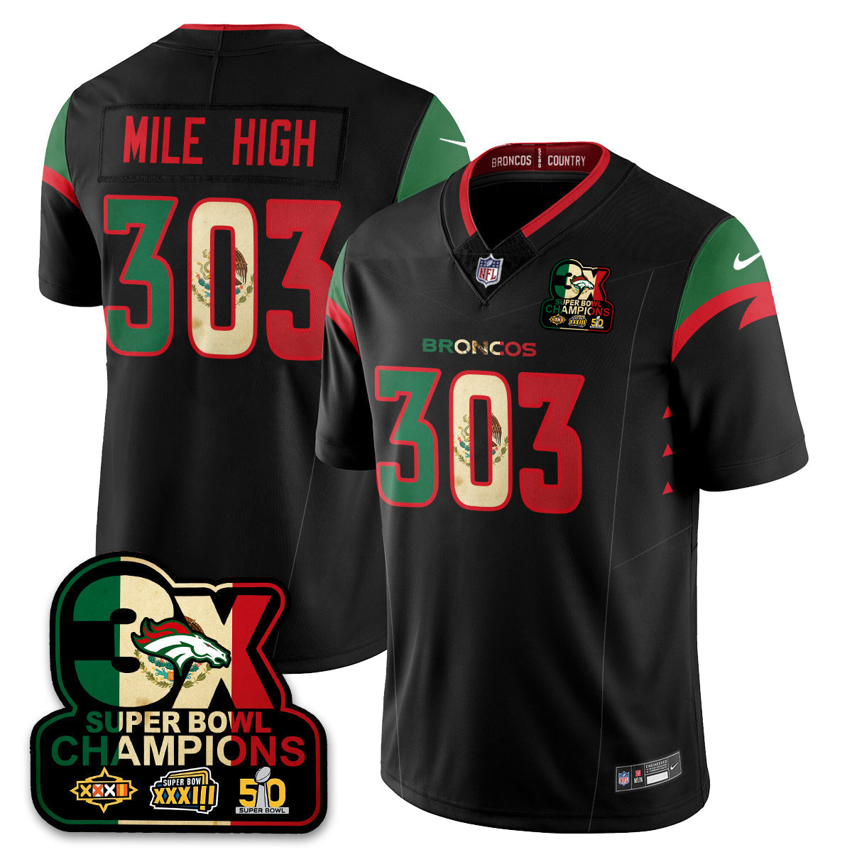 DEN Mexico Vapor Limited Jersey