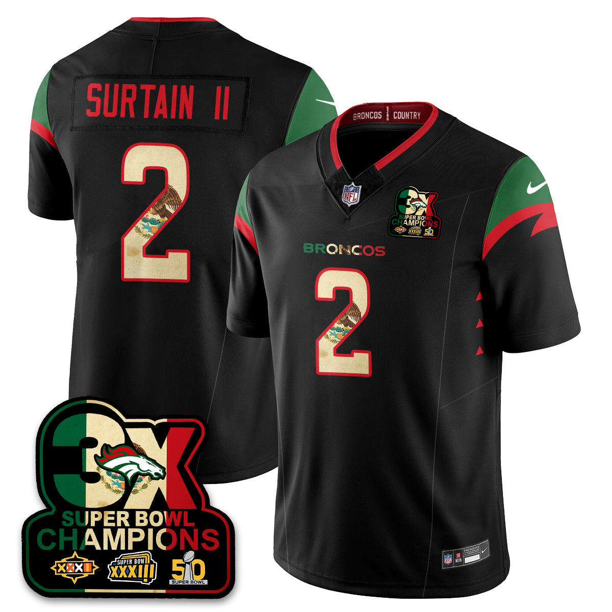 DEN Mexico Vapor Limited Jersey