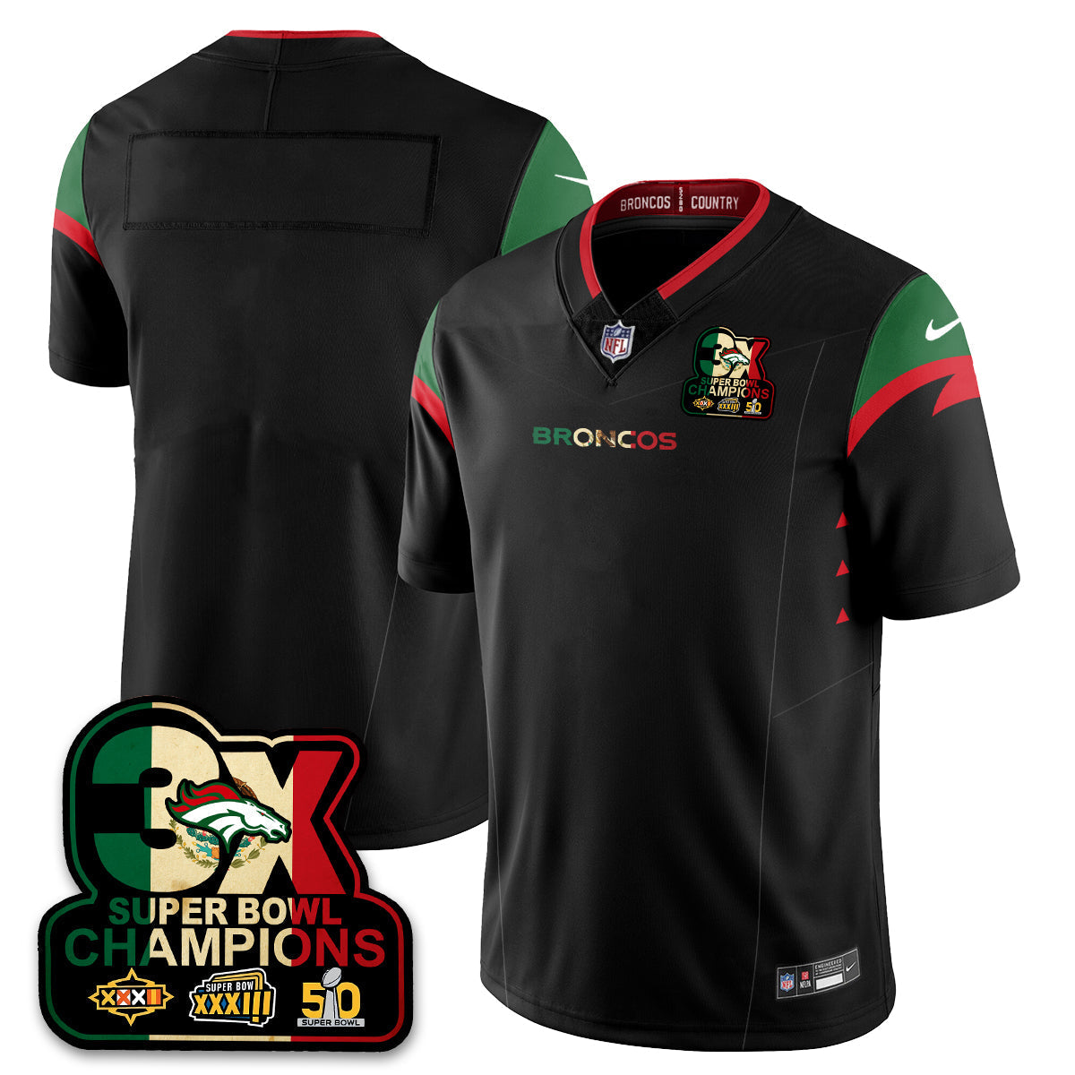 DEN Mexico Vapor Limited Jersey