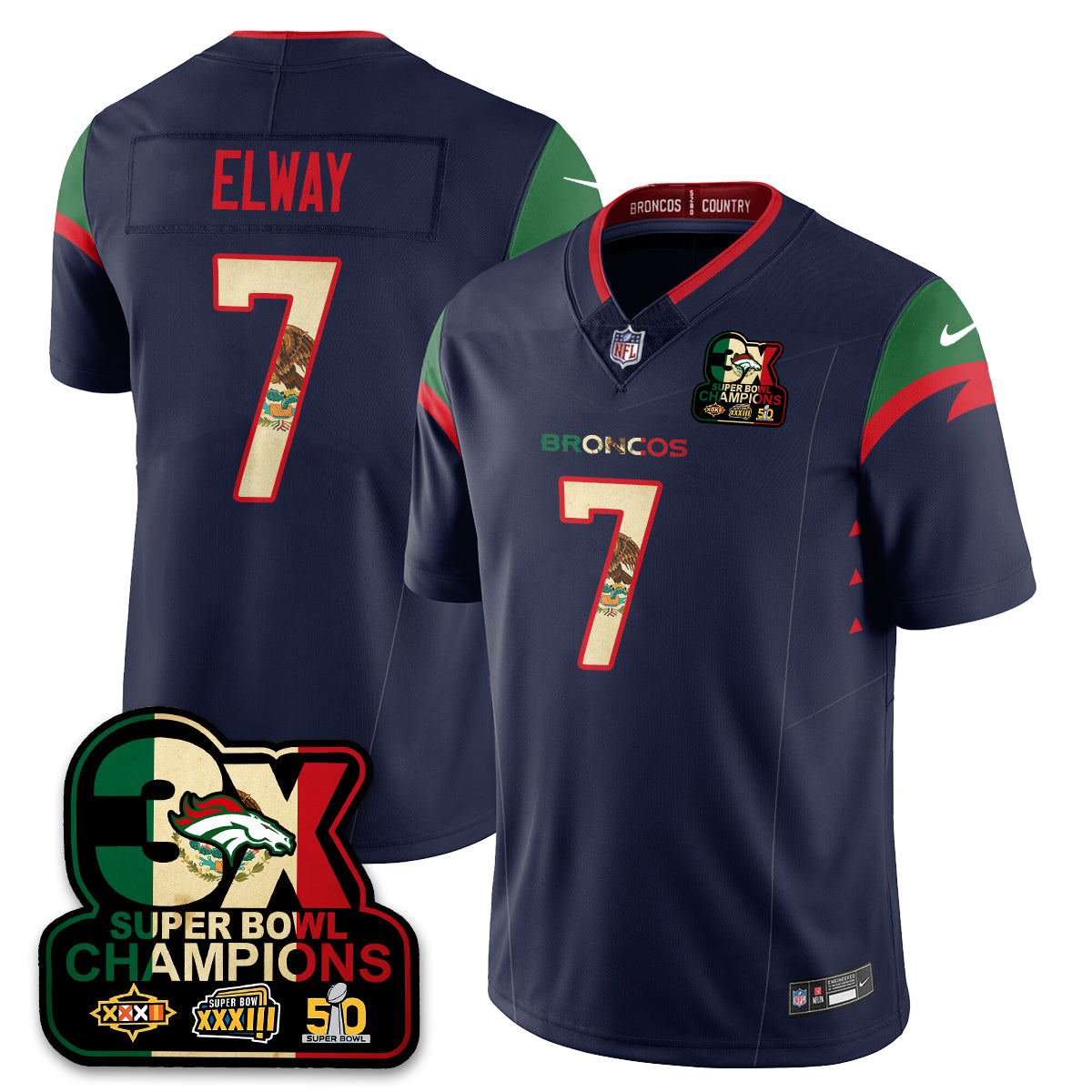DEN Mexico Vapor Limited Jersey