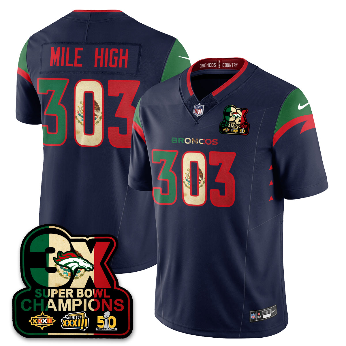 DEN Mexico Vapor Limited Jersey