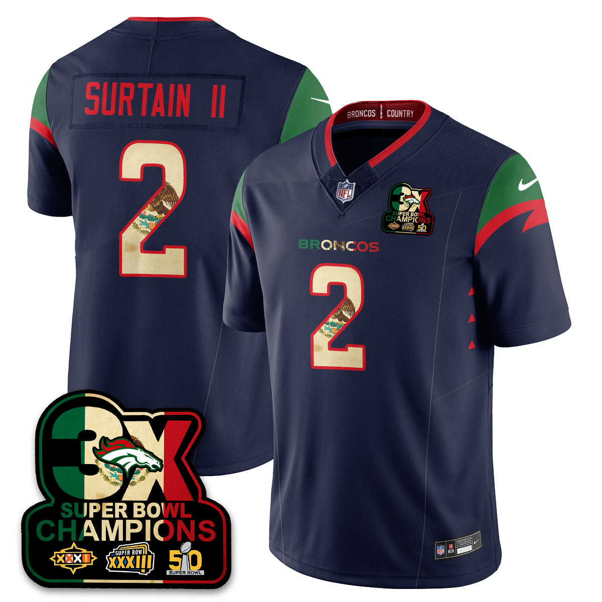 DEN Mexico Vapor Limited Jersey