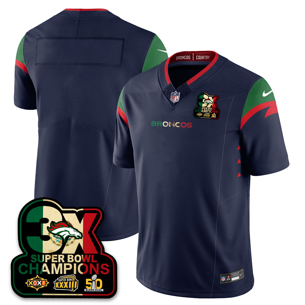 DEN Mexico Vapor Limited Jersey