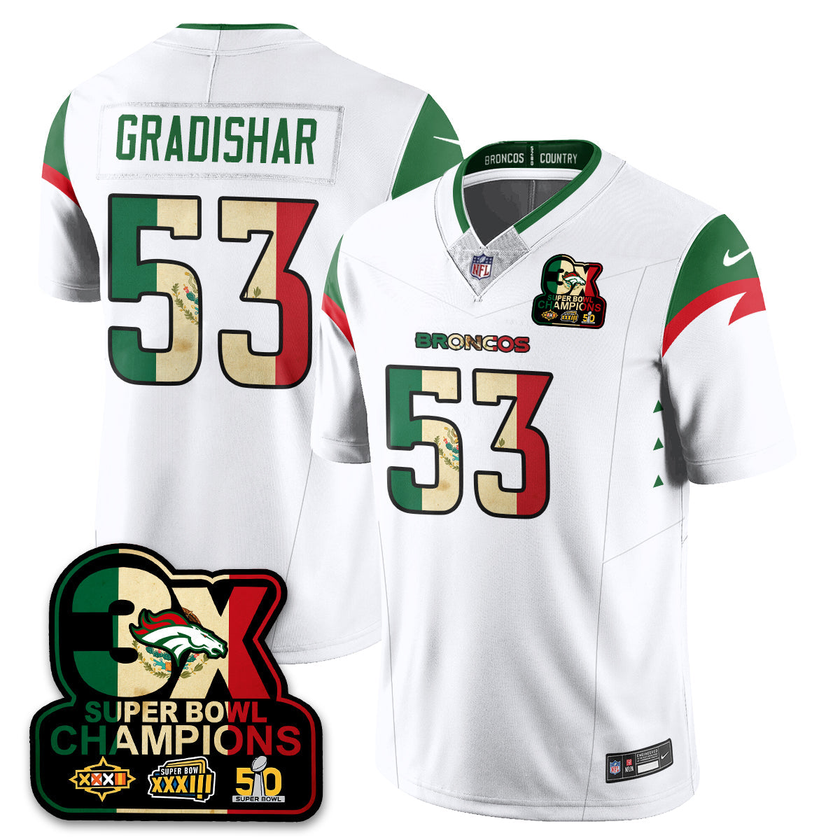 DEN Mexico Vapor Limited Jersey