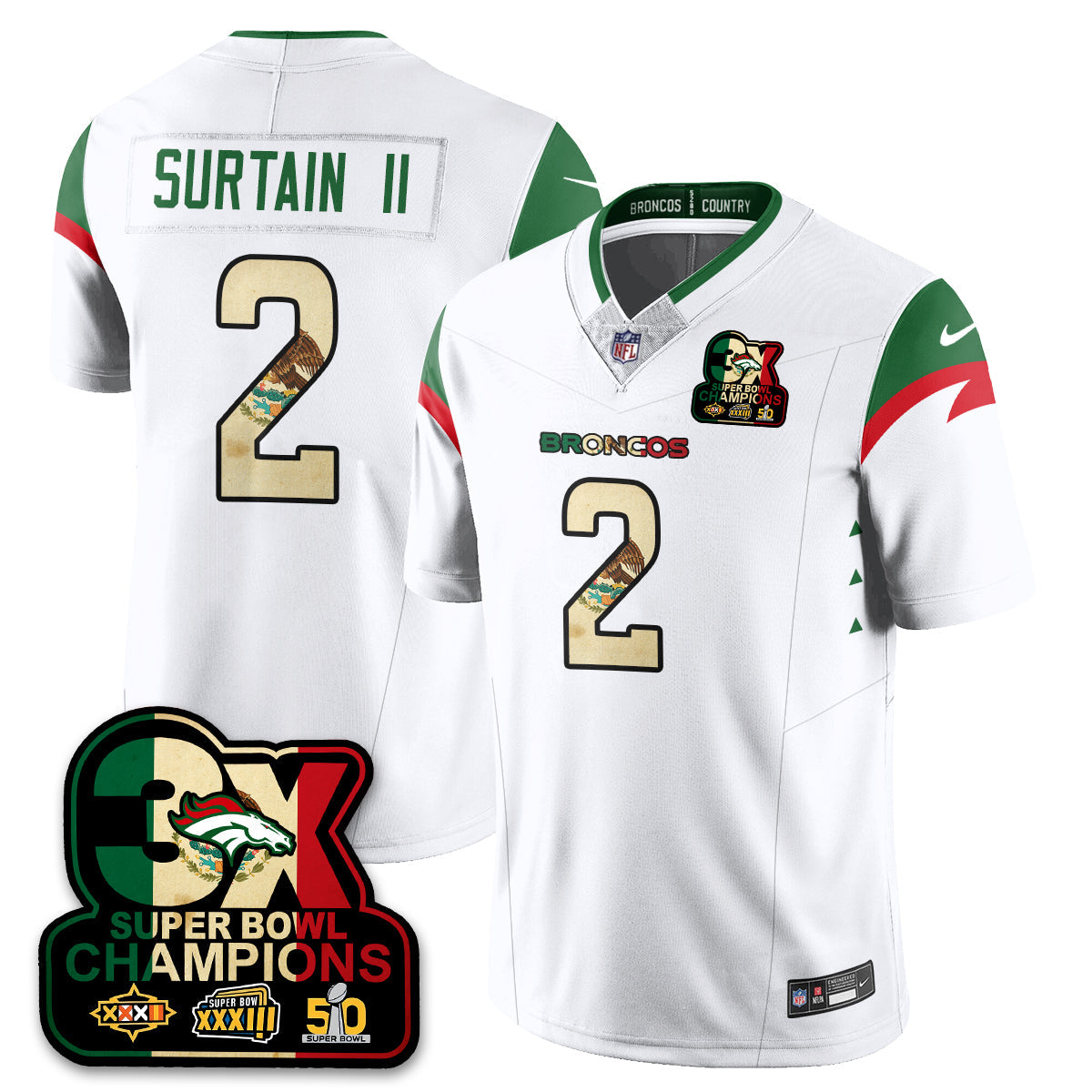 DEN Mexico Vapor Limited Jersey