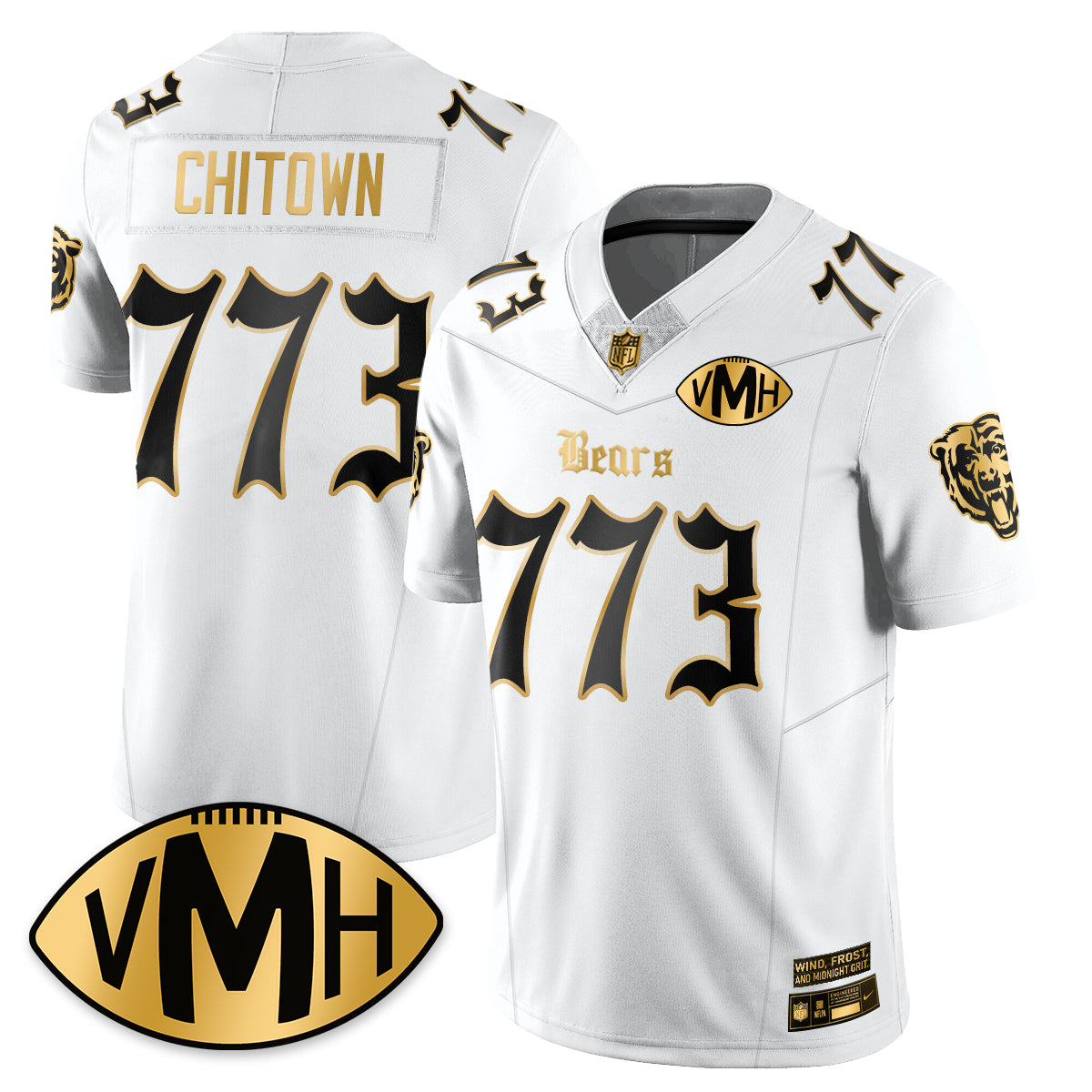CHI VMH Tribute Patch Vapor Limited Gold Jersey