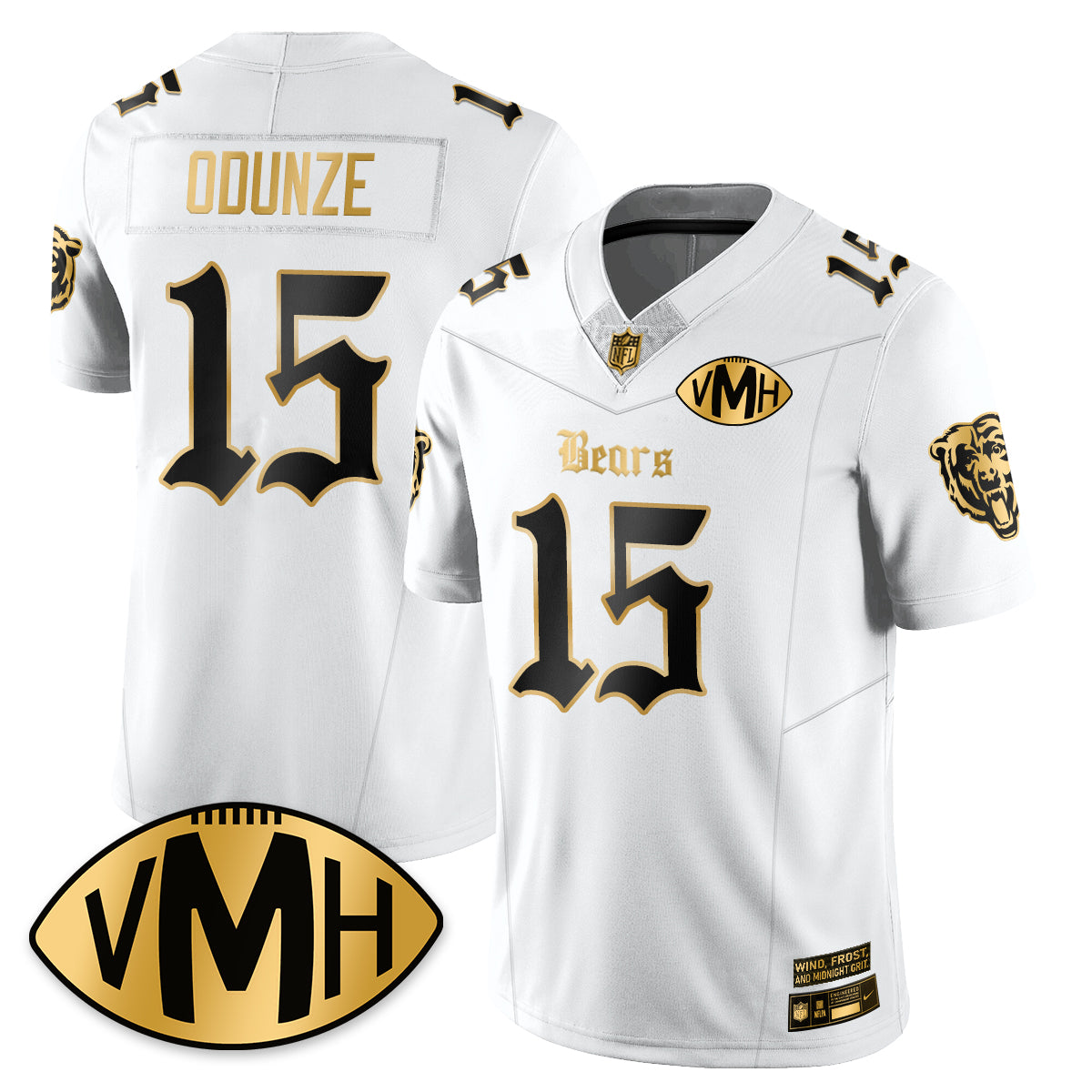 CHI VMH Tribute Patch Vapor Limited Gold Jersey
