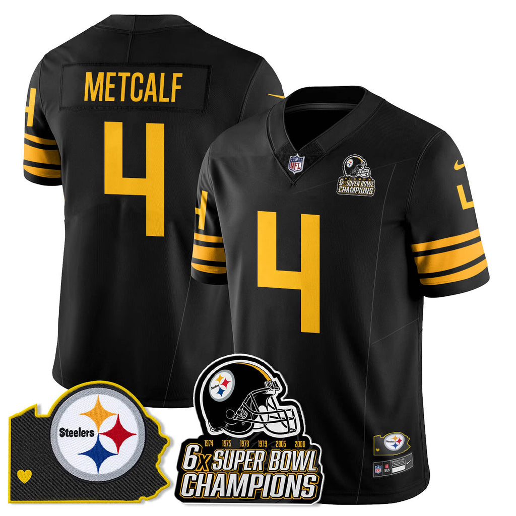 PIT 6-Time Champions Patch Vapor Limited Jersey