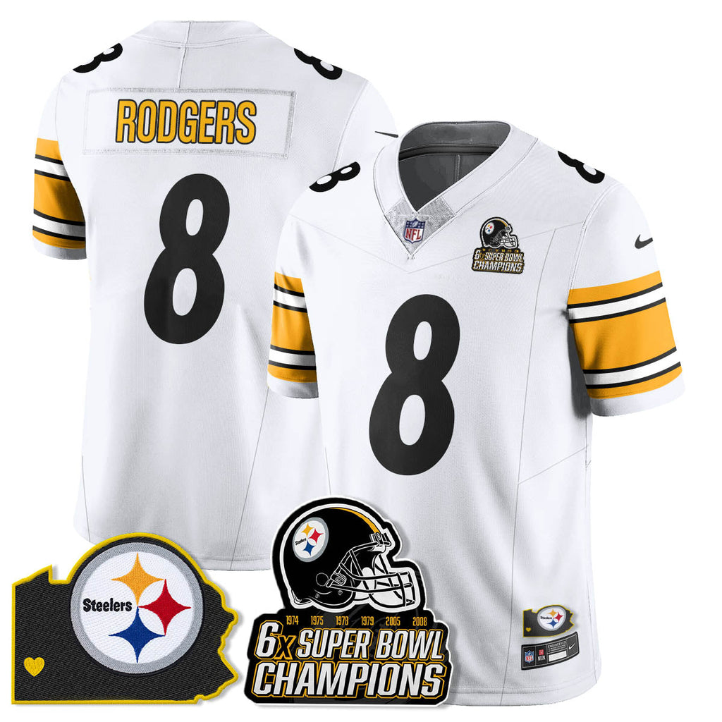 PIT 6-Time Champions Patch Vapor Limited Jersey