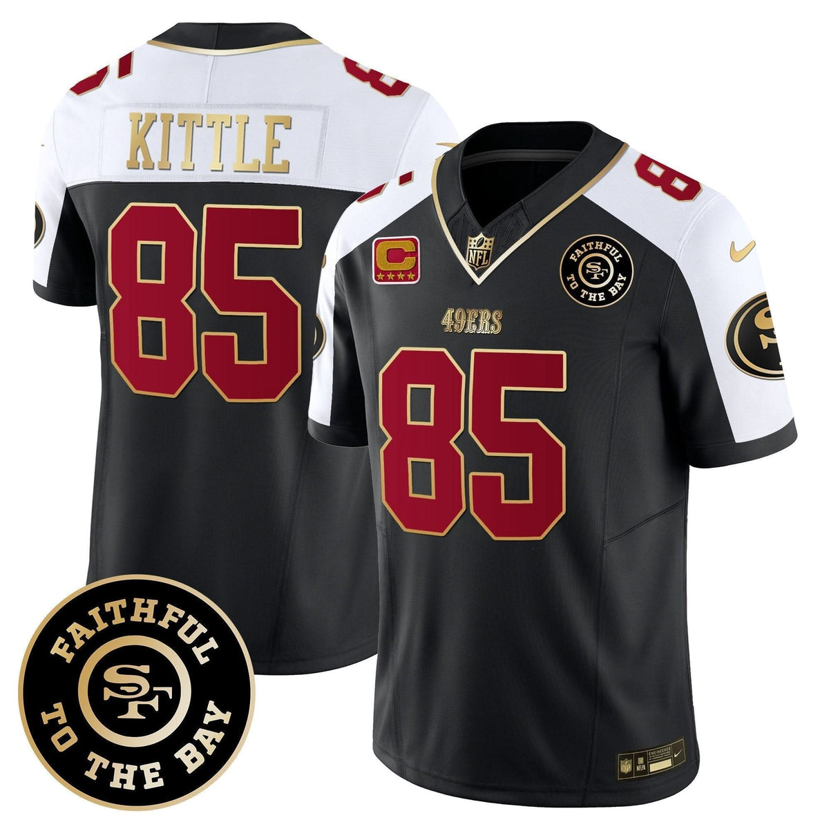 SF Faithful To The Bay Patch Vapor Limited Jersey V6