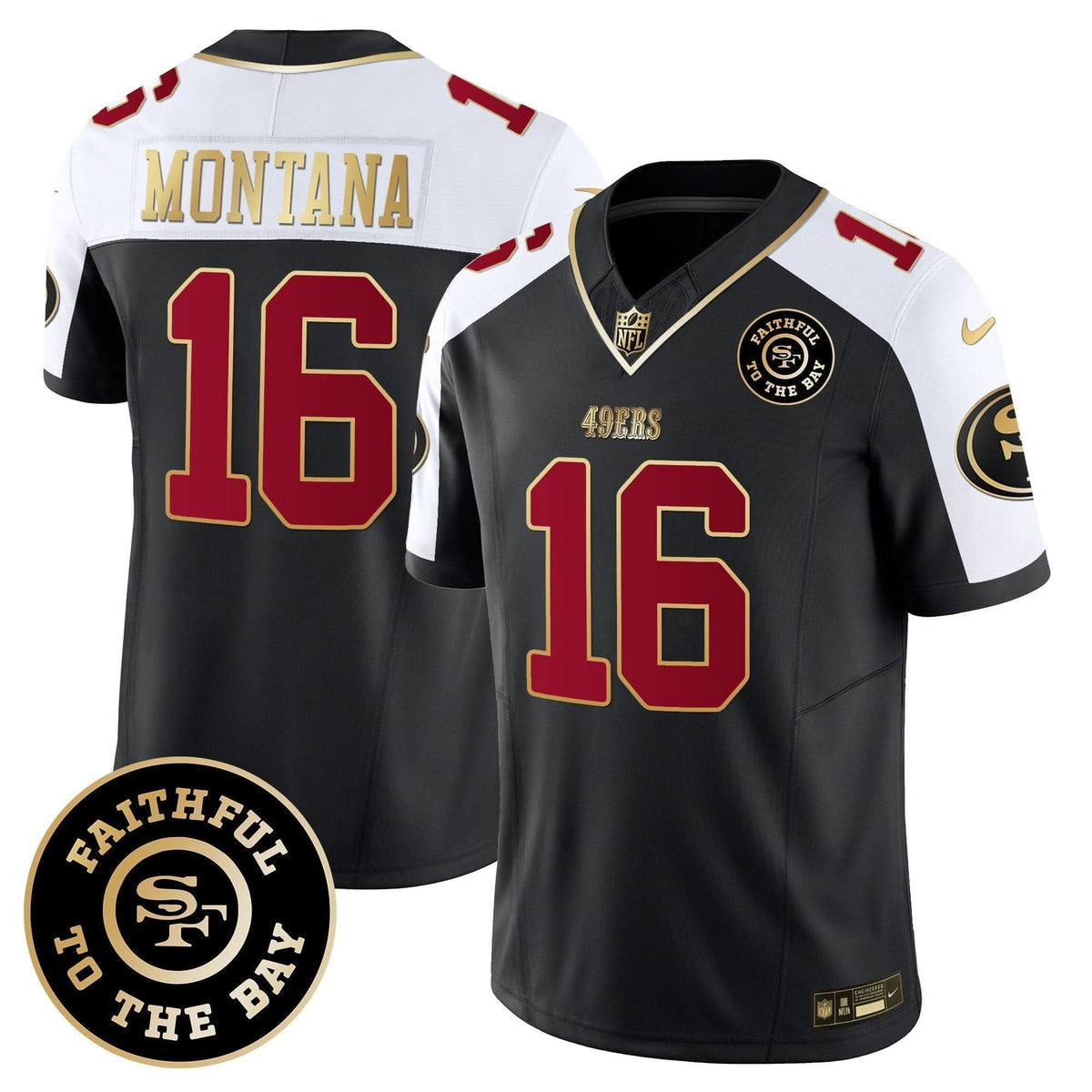 SF Faithful To The Bay Patch Vapor Limited Jersey V6
